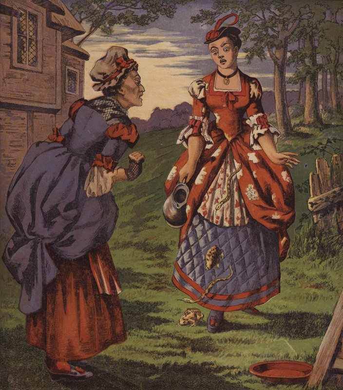 A tündér a szökőkútnál, vagy a két lány (színes litó) alkotó: English School