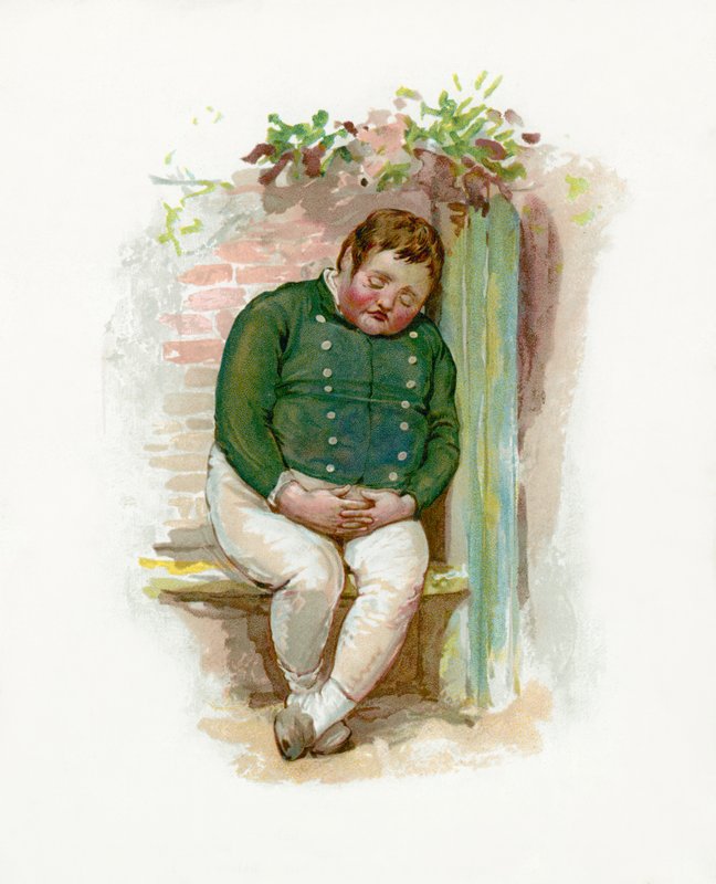 The Fat Boy, Pickwick Papers alkotó: English School