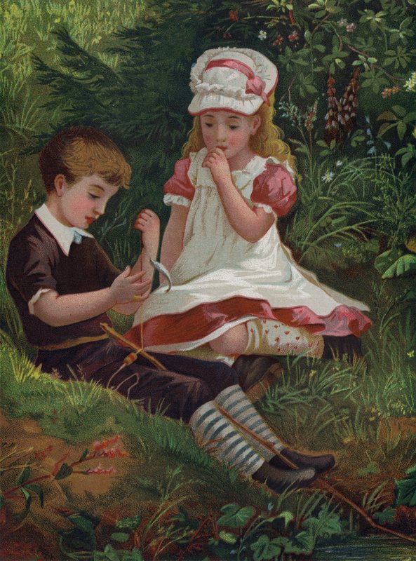 Az első fogás (chromolitho) alkotó: English School