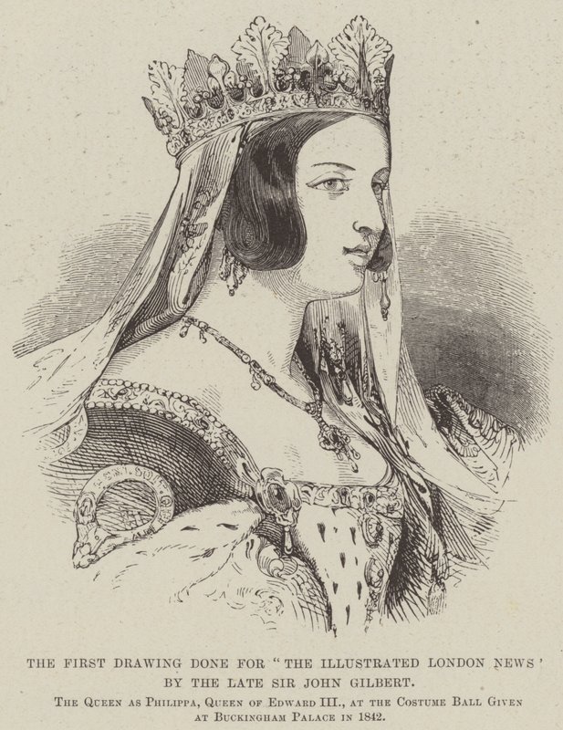 Az első rajz a néhai Sir John Gilbert "The Illustrated London News" számára (metszet) alkotó: English School