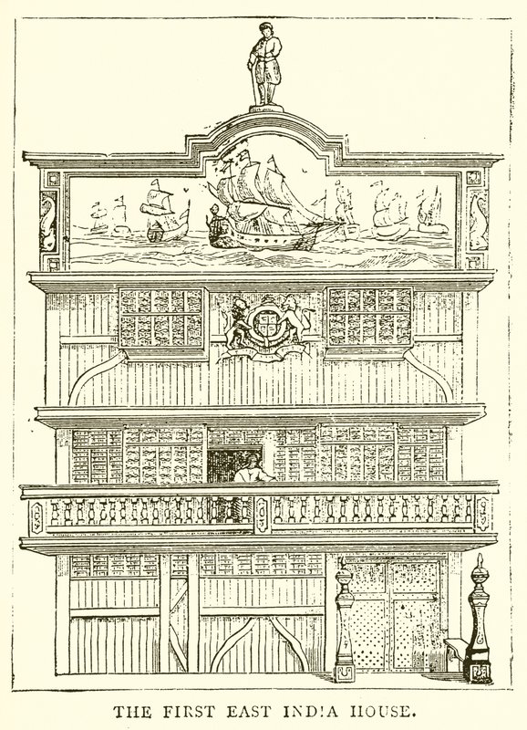 Az első kelet-indiai ház alkotó: English School