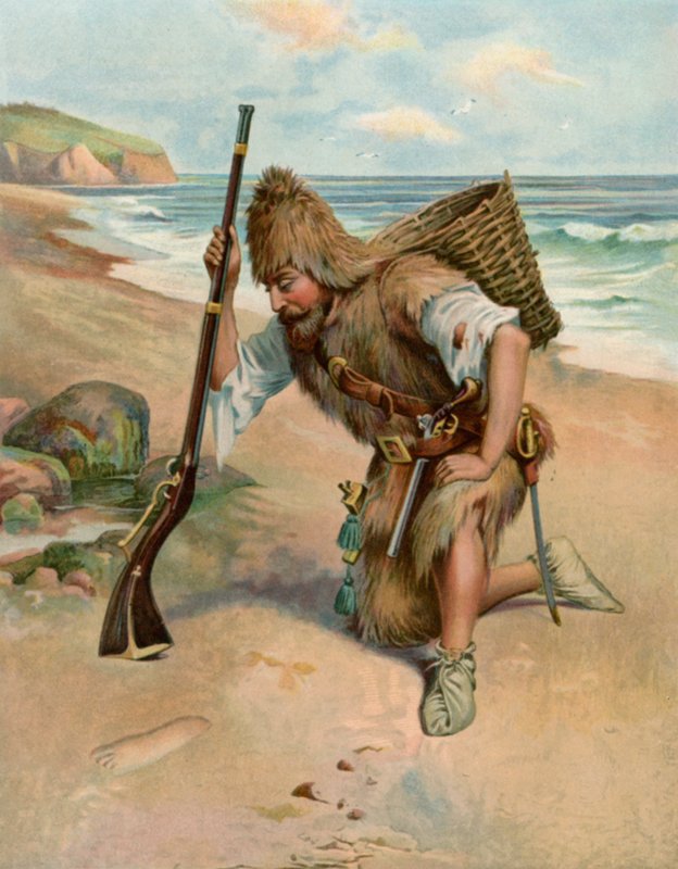 A lábnyom a homokban alkotó: English School
