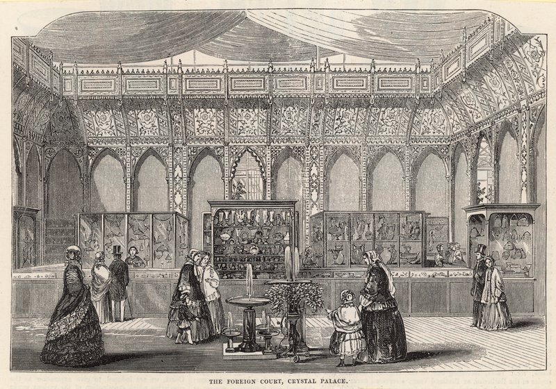 A Külföldi Bíróság, Crystal Palace alkotó: English School