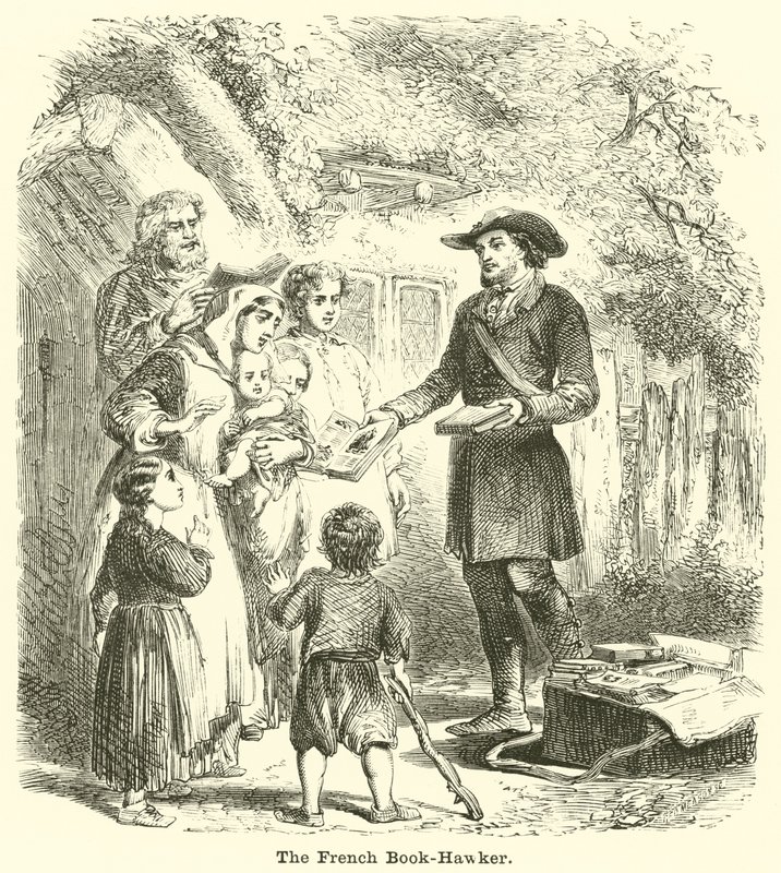 A francia könyv-sólyom alkotó: English School