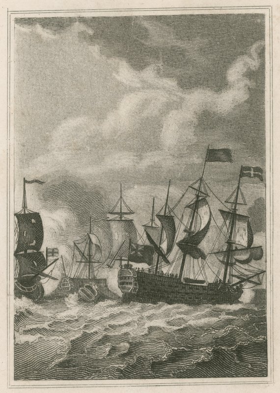 A franciákat legyőzte Lord Howe a dicsőséges június elsején alkotó: English School