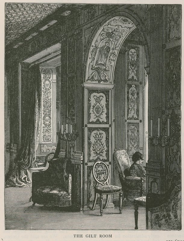 Az aranyozott szoba, Holland House alkotó: English School