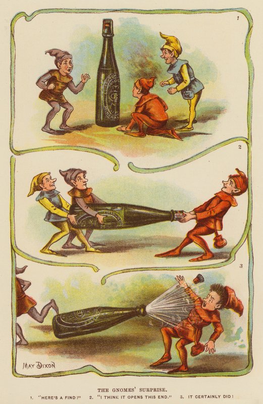 A törpék meglepetése (színes litó) alkotó: English School