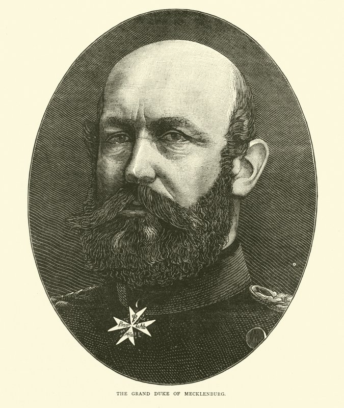 Mecklenburg nagyhercege, 1870. szeptember alkotó: English School