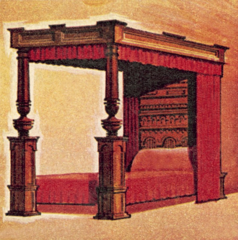 The Great Bed of Ware alkotó: English School