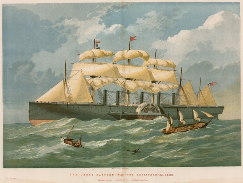 A Nagy Kelet, a Leviatán, 1827. november 3 alkotó: English School