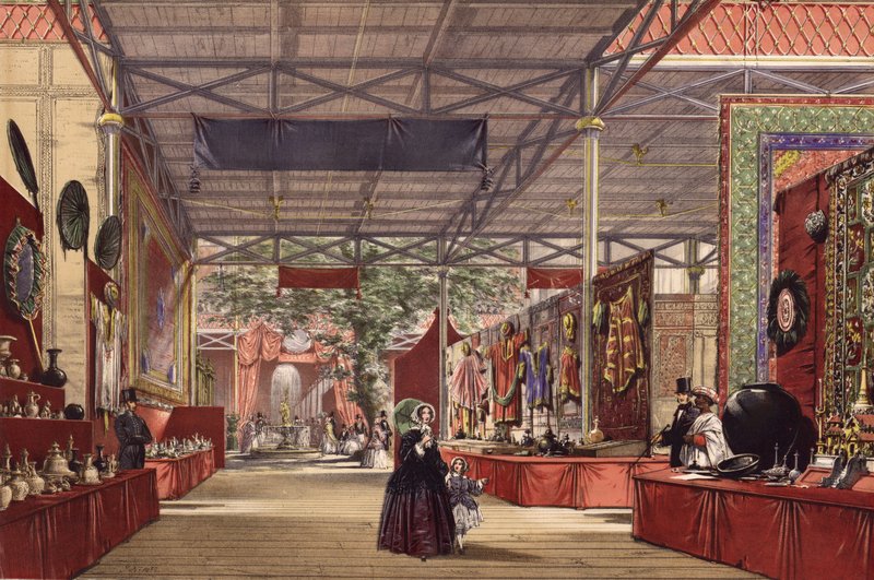 The Great Exhibition 1851, India No 7 (színes metszet) alkotó: English School