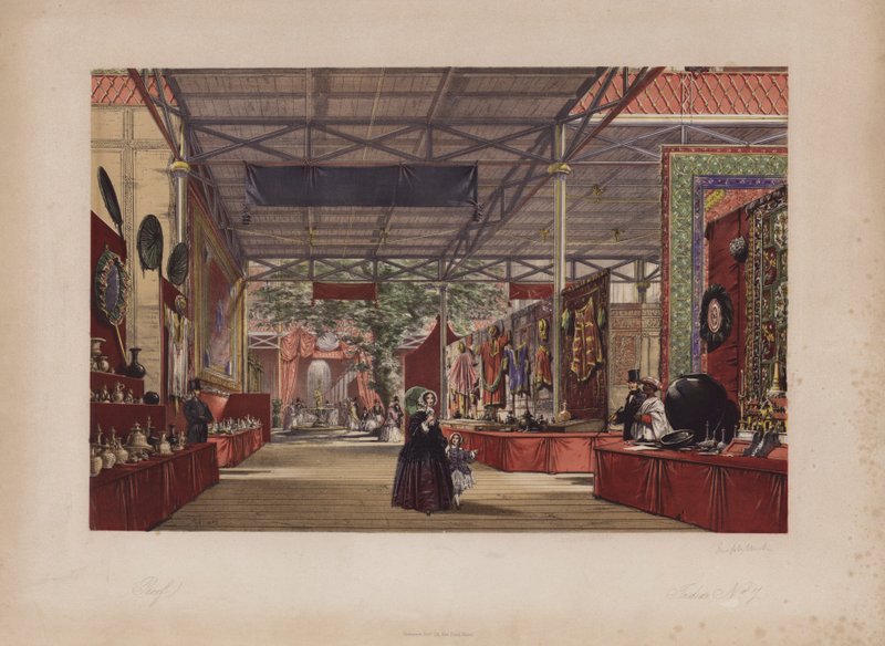 The Great Exhibition 1851, India No 7 (színes metszet) alkotó: English School