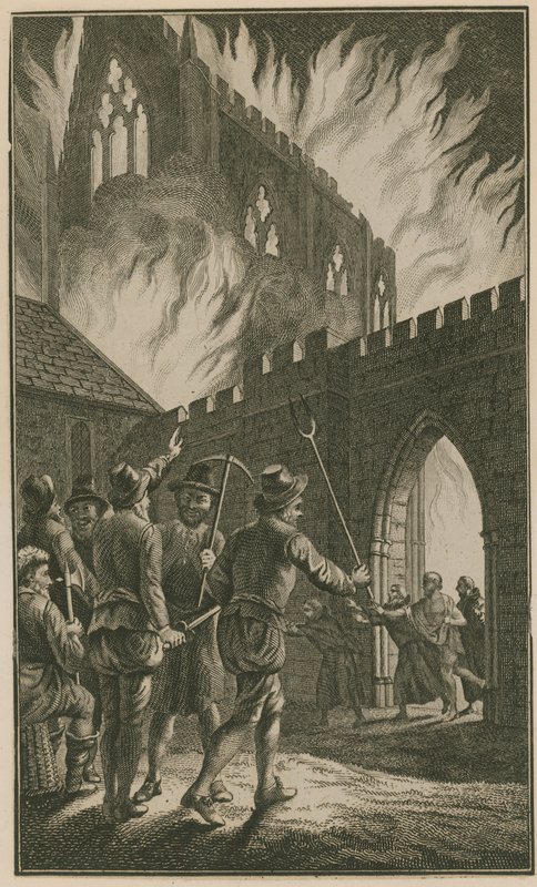 A londoni nagy tűzvész alkotó: English School