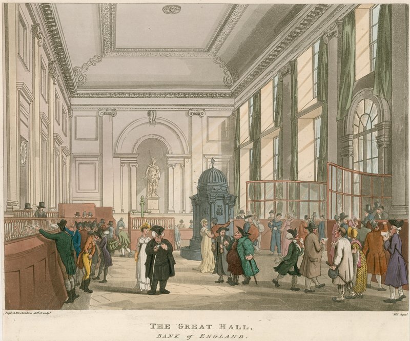 The Great Hall, Bank of England alkotó: English School