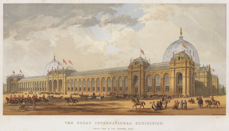 A Nagy Nemzetközi Kiállítás (chromolitho) alkotó: English School