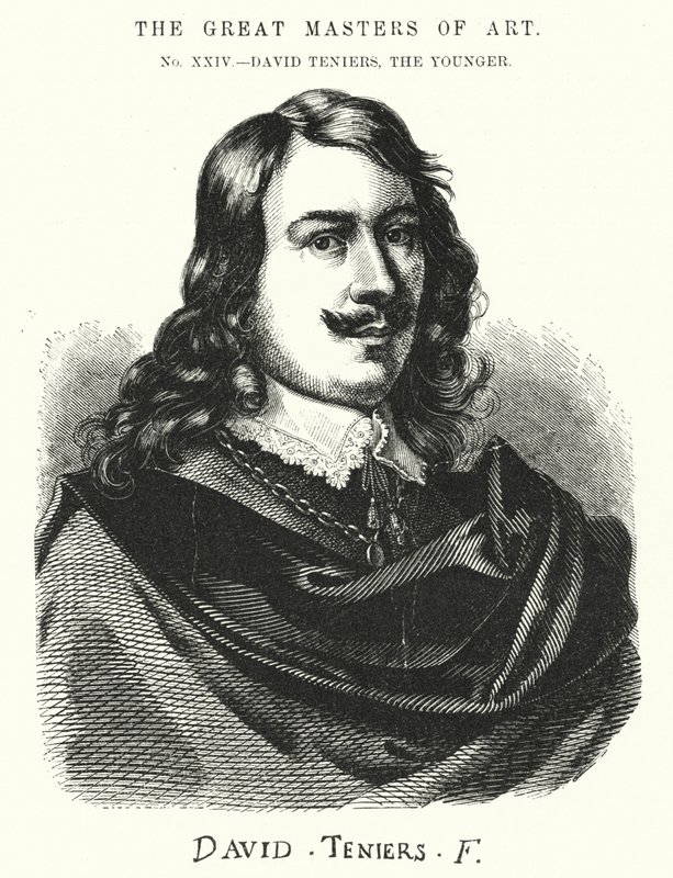 A művészet nagy mesterei, David Teniers, The Younger (metszet) alkotó: English School