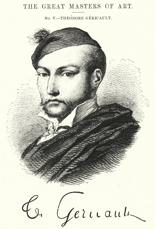 A művészet nagy mesterei, Theodore Gericault (metszet) alkotó: English School