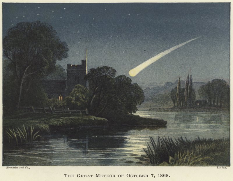 A Nagy Meteor 1868. október 7-én alkotó: English School
