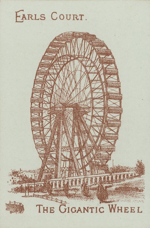 The Great Wheel, Earls Court, London alkotó: English School