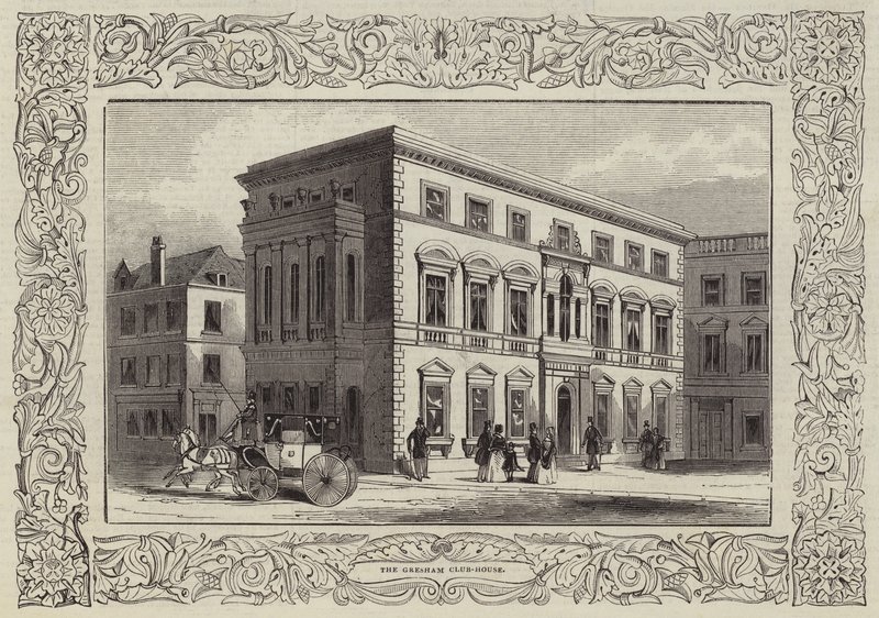 A Gresham klubház alkotó: English School