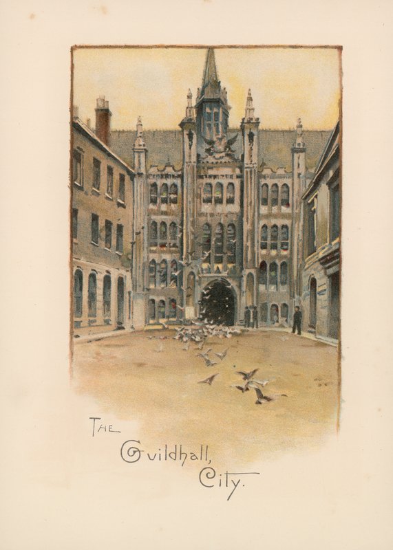 A Guildhall, City alkotó: English School