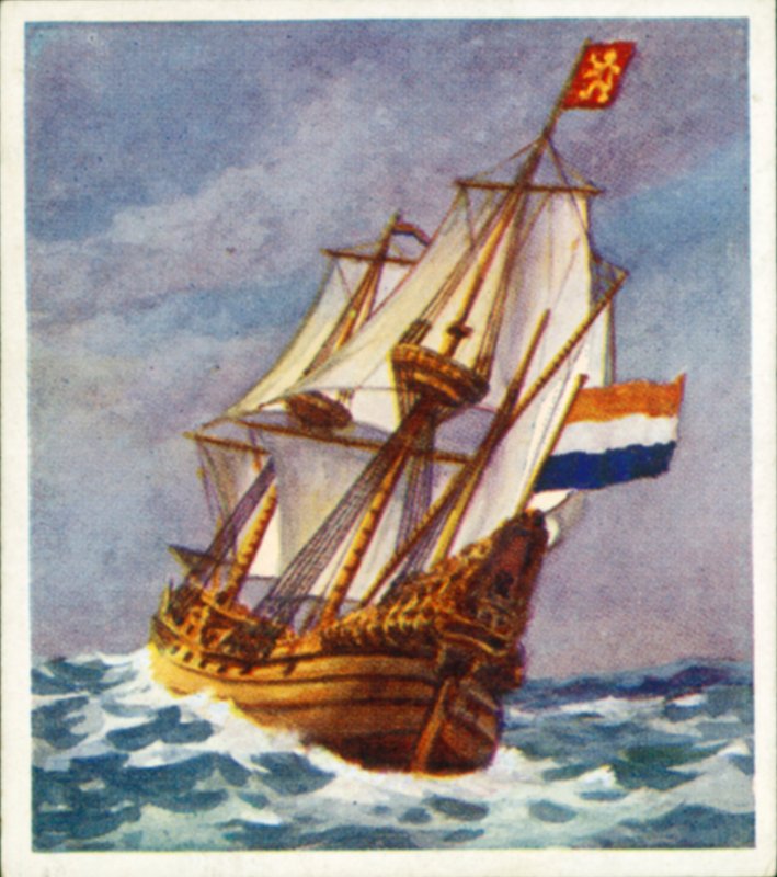 A "Heemskerk" (színes litográfia) alkotó: English School