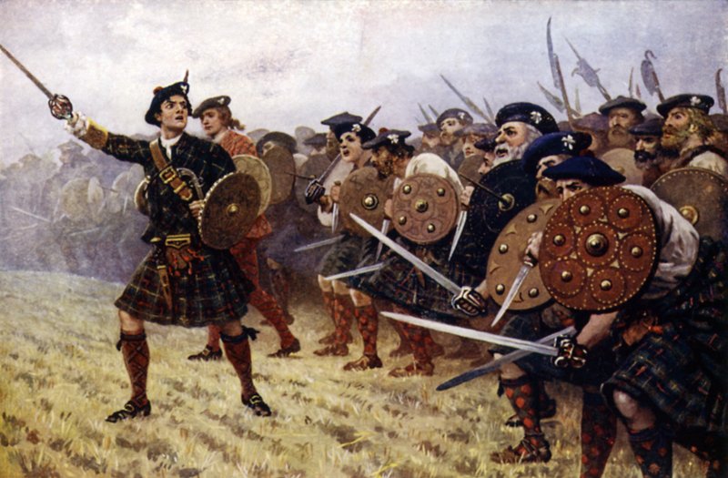 Felvidékiek a Prestonpans-i csatában alkotó: English School