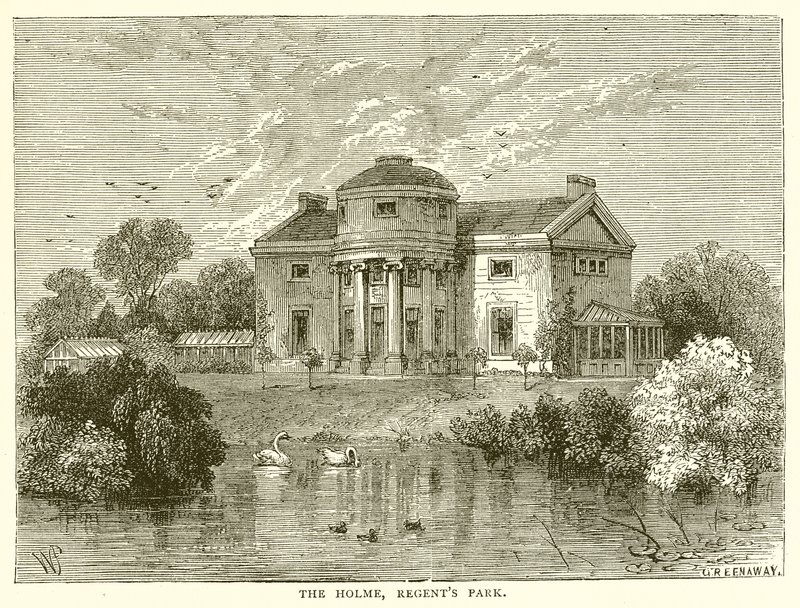 A Holme, a Regents Park alkotó: English School