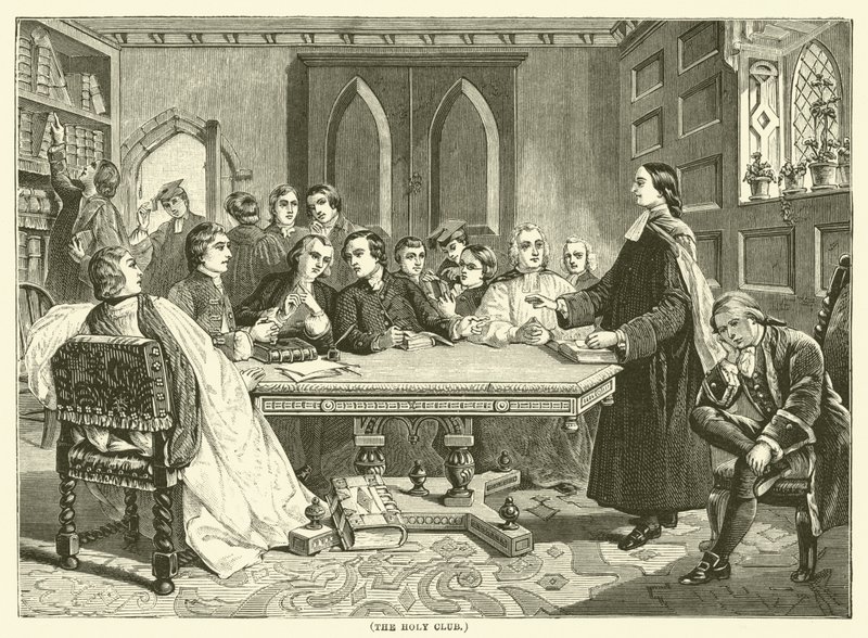 A Szent Klub (metszet) alkotó: English School