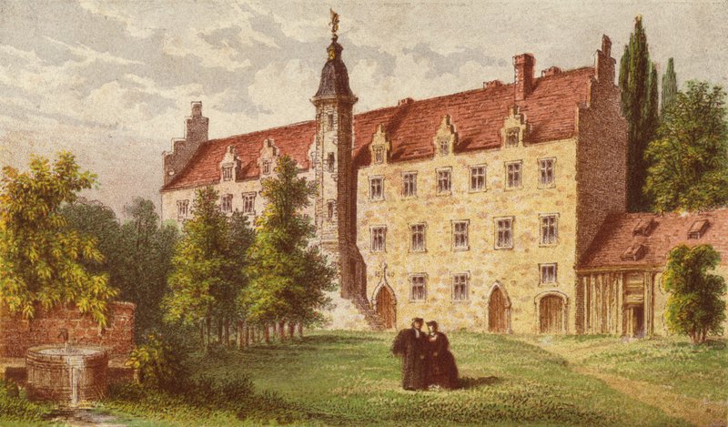 Luther Márton otthona Wittenbergben alkotó: English School