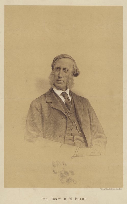 The Honourable H W Petre (litográfia) alkotó: English School