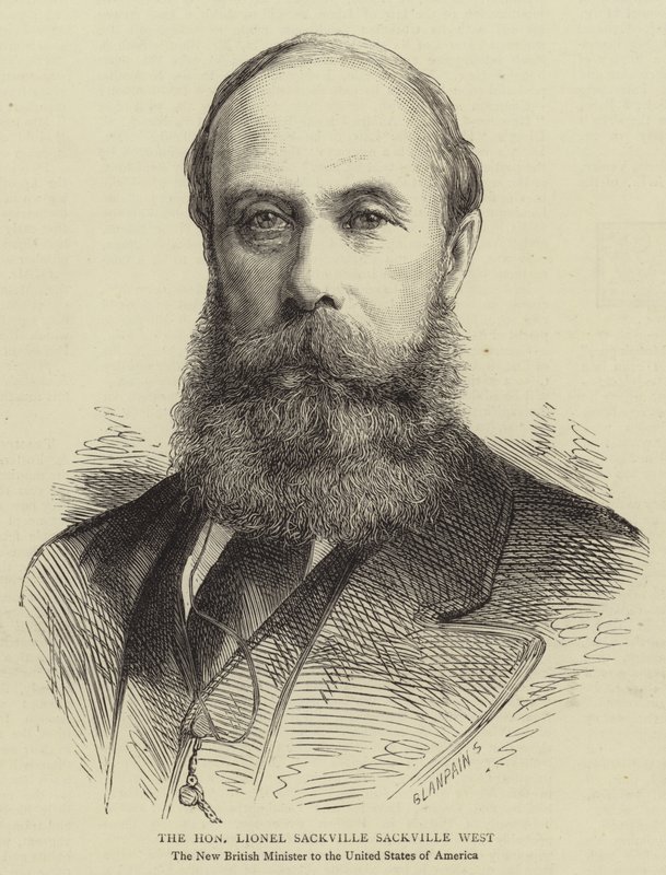 A tisztelt Lionel Sackville Sackville West (metszet) alkotó: English School