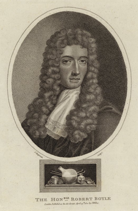 A tisztelt Robert Boyle (1627-1691) alkotó: English School