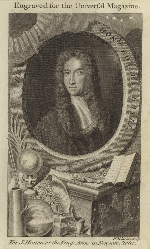 A tisztelt Robert Boyle alkotó: English School