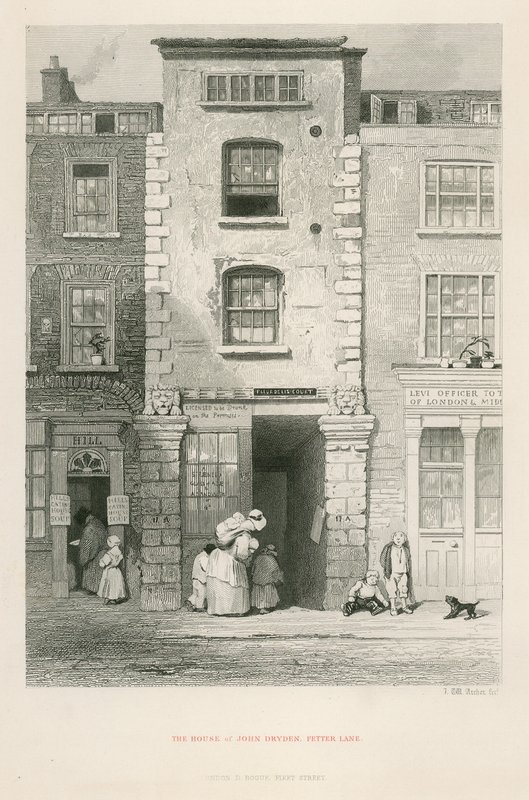 John Dryden háza, Fetter Lane alkotó: English School