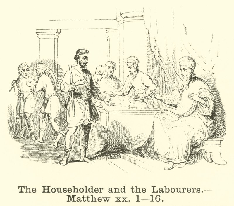 The Householder and the Labourers, Matthew, xx, 1, 16 alkotó: English School