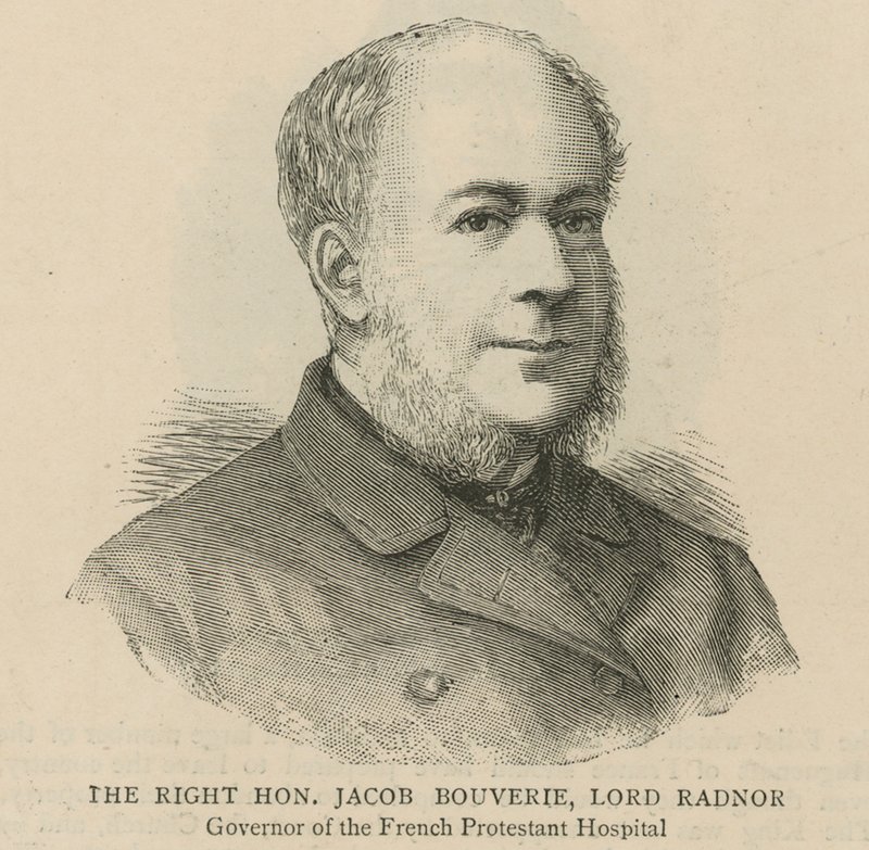 A hugenották Angliában: The Right Honorable Jacob Bouverie, Lord Radnor alkotó: English School