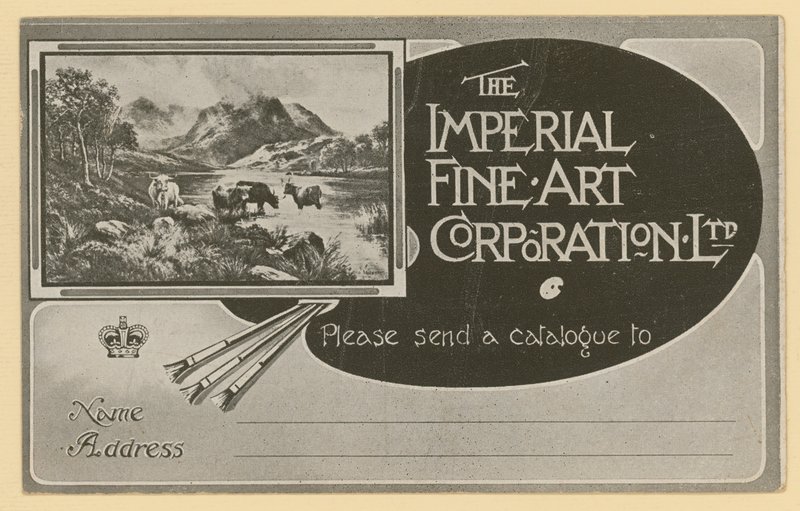 Az Imperial Fine Art Corporation alkotó: English School