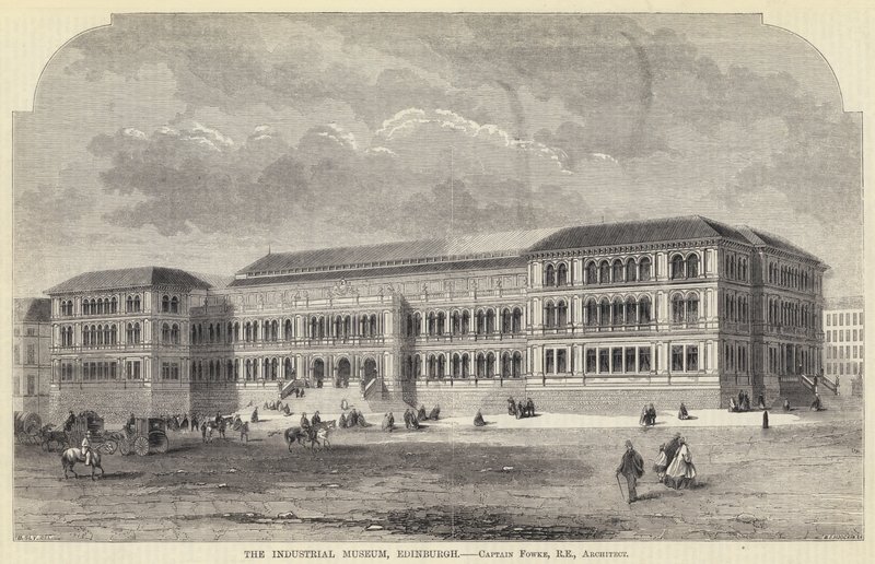 Ipari Múzeum, Edinburgh (metszet) alkotó: English School