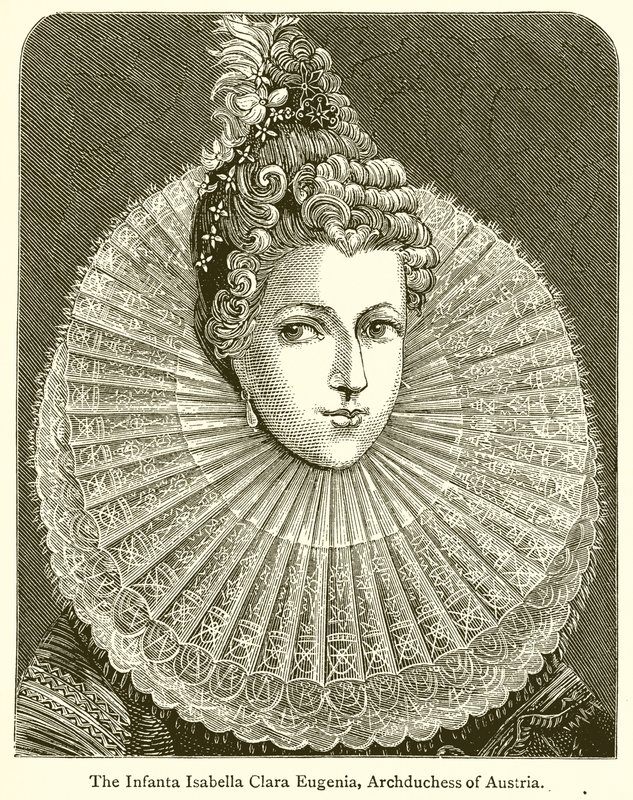 Az Infanta Isabella Clara Eugenia, Ausztria főhercegnője alkotó: English School