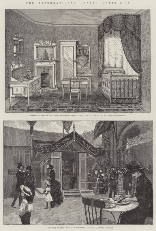 Nemzetközi Egészségügyi Kiállítás (metszet) alkotó: English School
