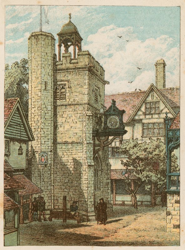 Nemzetközi Egészségügyi Kiállítás South Kensingtonban, 1884: All-Hallows, Staining, London alkotó: English School