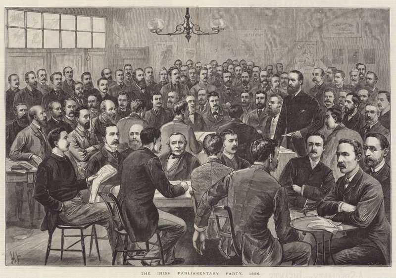 Az Ír Parlamenti Párt alkotó: English School