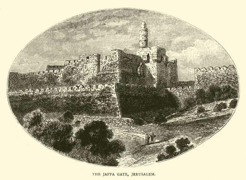 A Jaffa-kapu, Jeruzsálem alkotó: English School