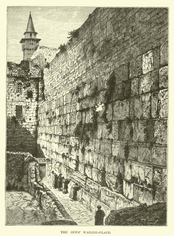 A zsidók siratóhelye alkotó: English School