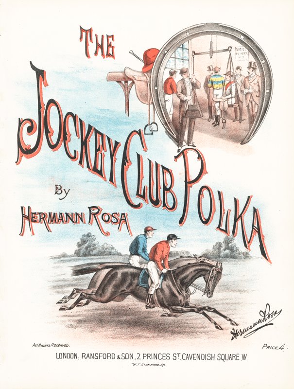 A Jockey Club Polka alkotó: English School