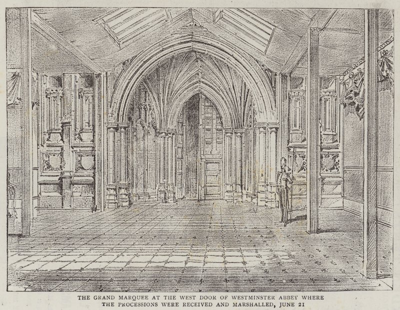 Őfelsége, a királynő jubileuma (litho) alkotó: English School