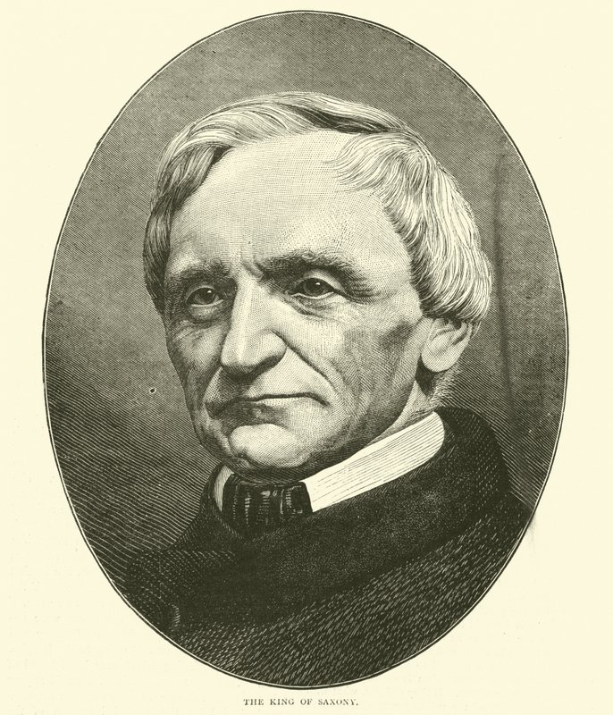 A szász király, 1870. október alkotó: English School