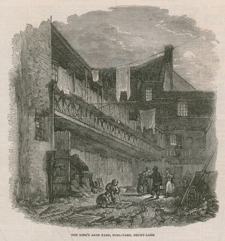 The Kings Arms Yard, Coal Yard, Drury Lane alkotó: English School