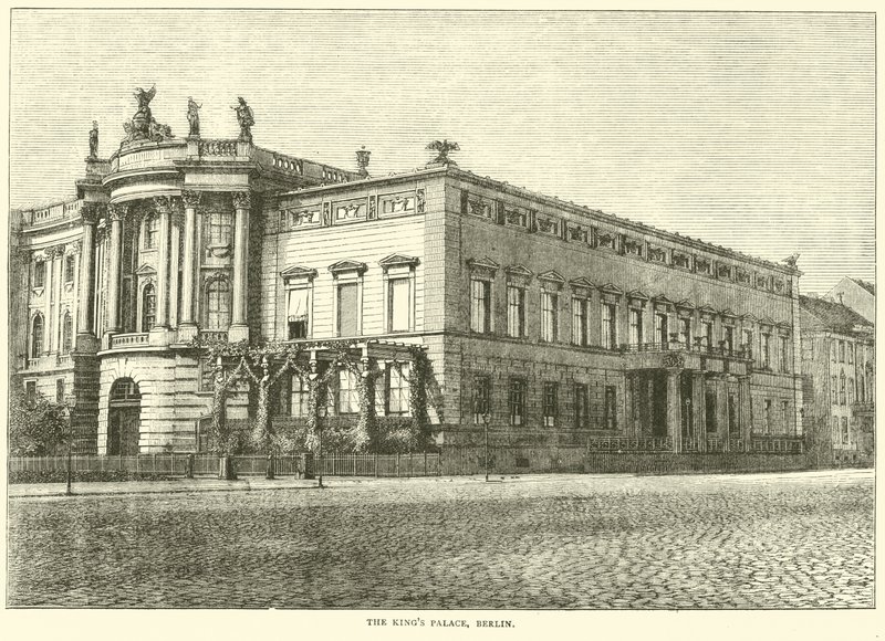 A Királyi Palota, Berlin, 1871. március alkotó: English School